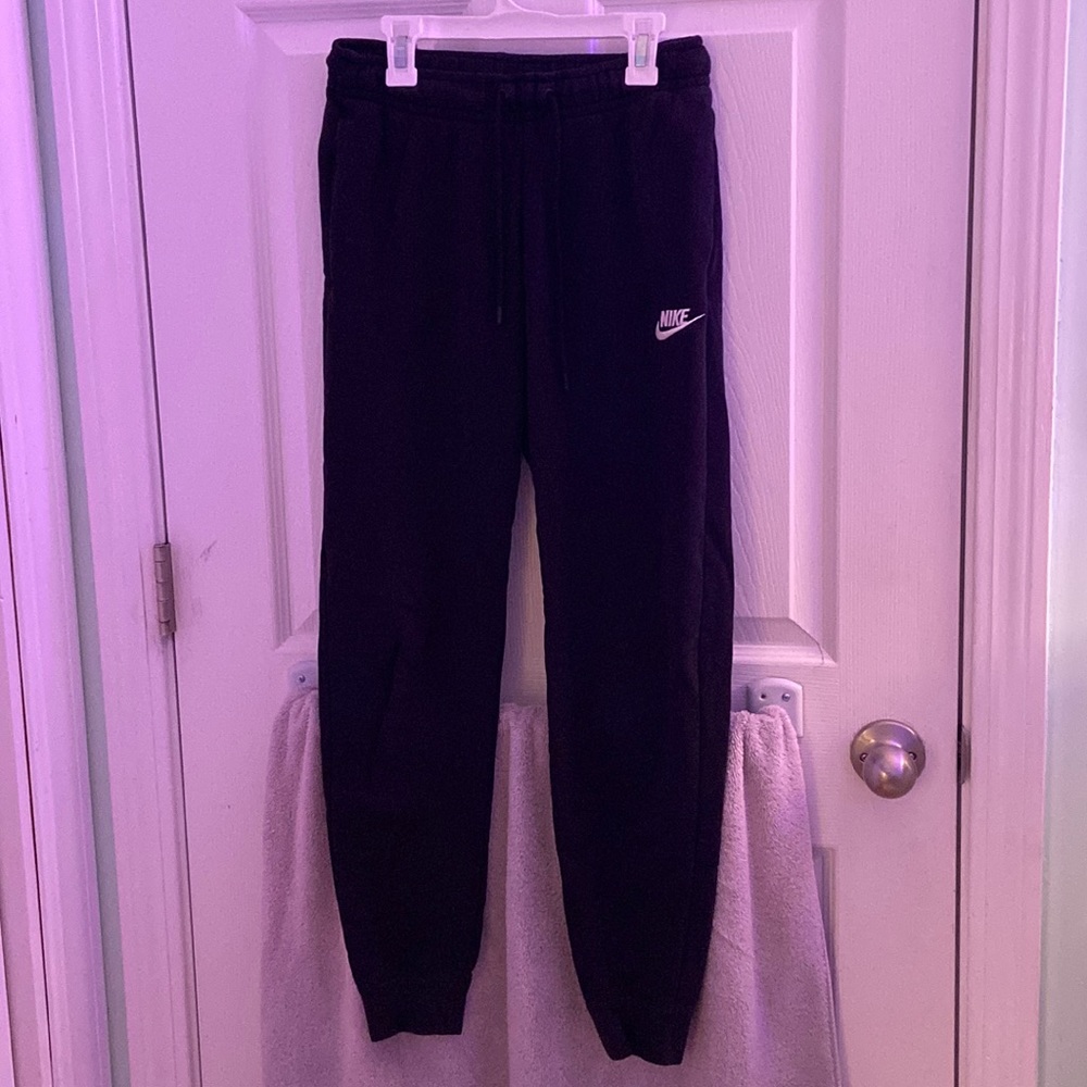 Womens black Nike joggers size XS